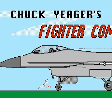 Chuck Yeager's Fighter Combat (USA) (Proto) screen shot title